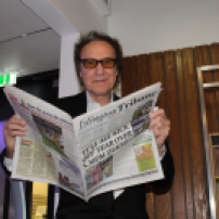 The Kinks' legend Ray Davies with his favourite weekly read