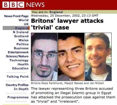 BBC cover Maajid Nawaz case