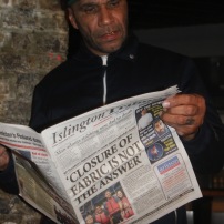 Goldie wants news on Fabric first... and he knows where to turn